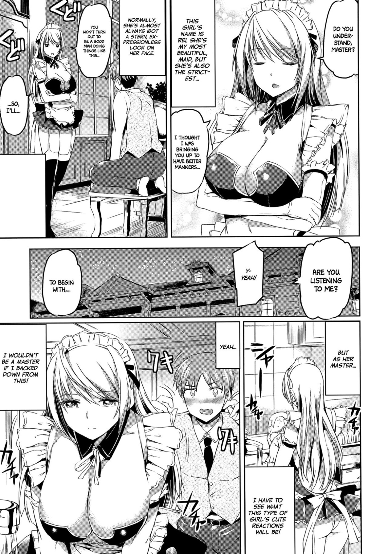 Hentai Manga Comic-The Young Lady's Maid Situation-Chapter 2-3